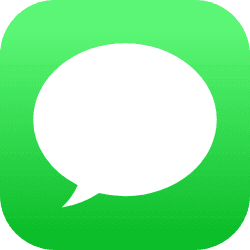 iOS Message Logo